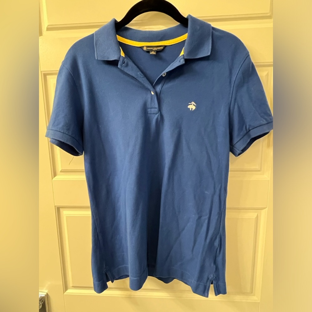 Brooks Brothers Slim Fit Polo - Blue - Size M